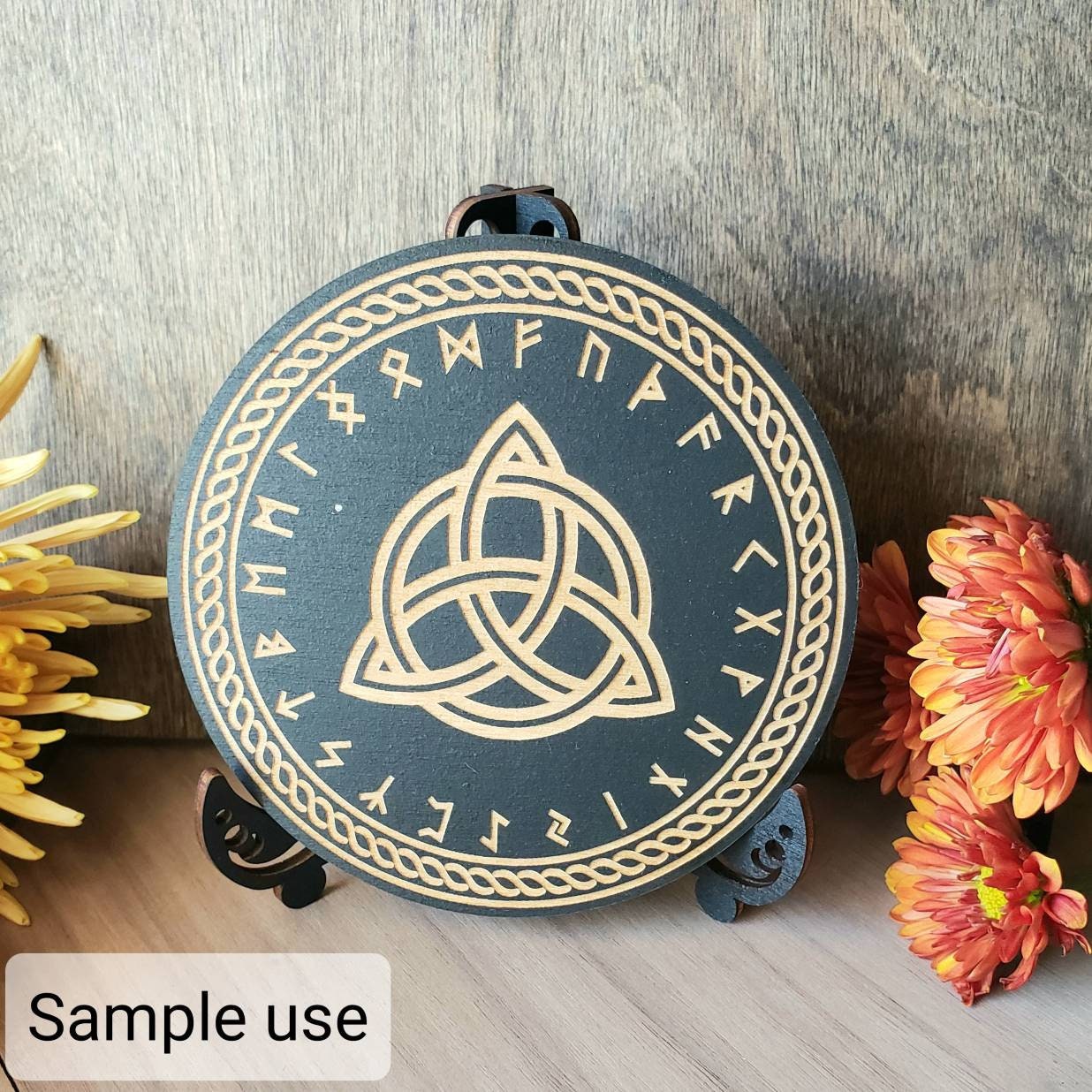 Wood Stand for pendulum board |stand for altar tile | stand for altar setup | stand for crystal grid