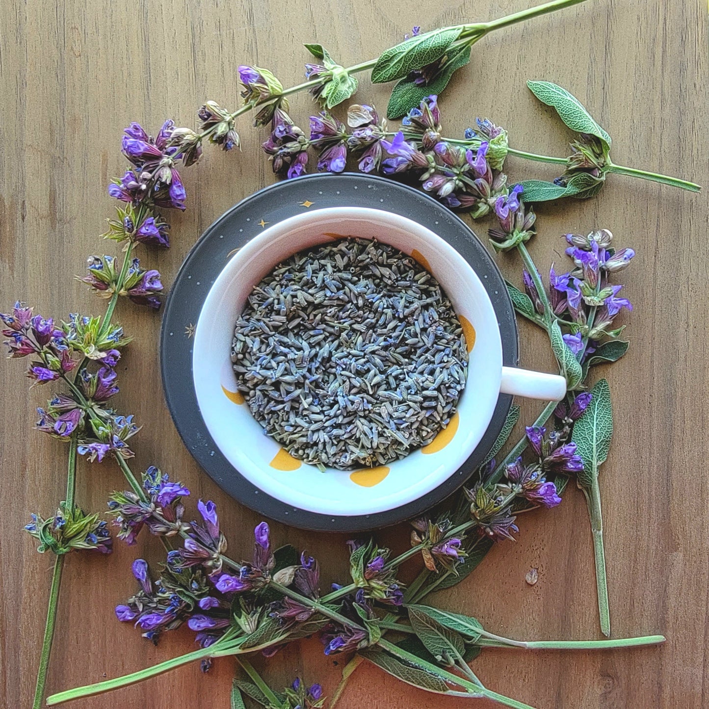 Dried Lavender Bud | Lavandula x intermedia | Herb leaf | Witchcraft herbs | herbal tea | Magic supplies | Witches Apothecary