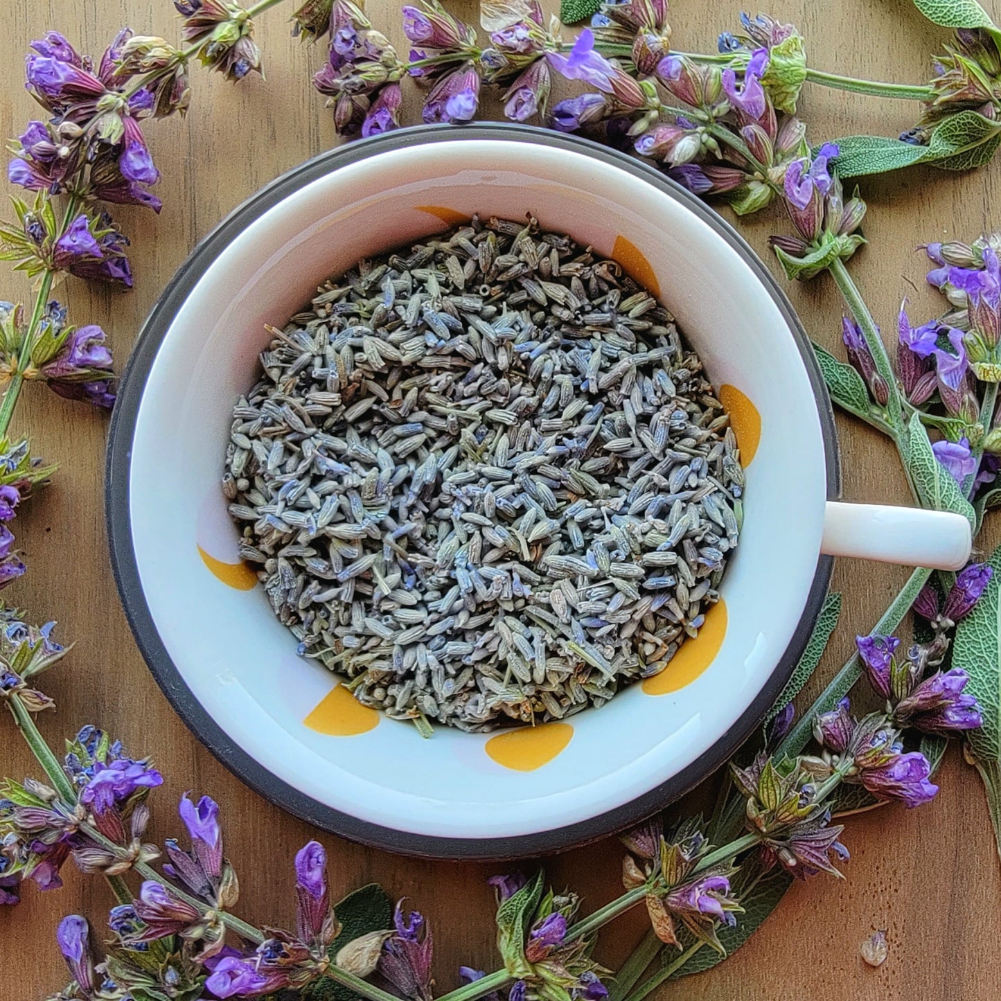 Dried Lavender Bud | Lavandula x intermedia | Herb leaf | Witchcraft herbs | herbal tea | Magic supplies | Witches Apothecary