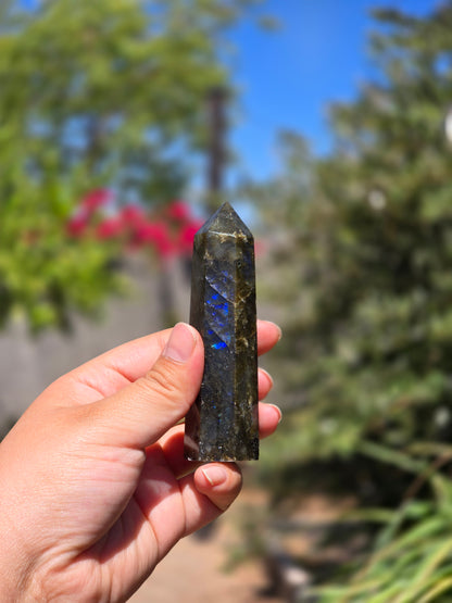 Labradorite Tower – Stone of Transformation & Intuition