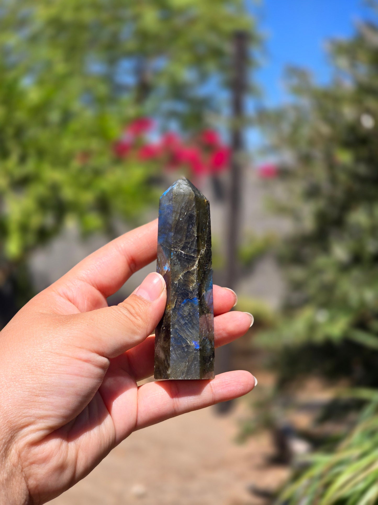 Labradorite Tower – Stone of Transformation & Intuition