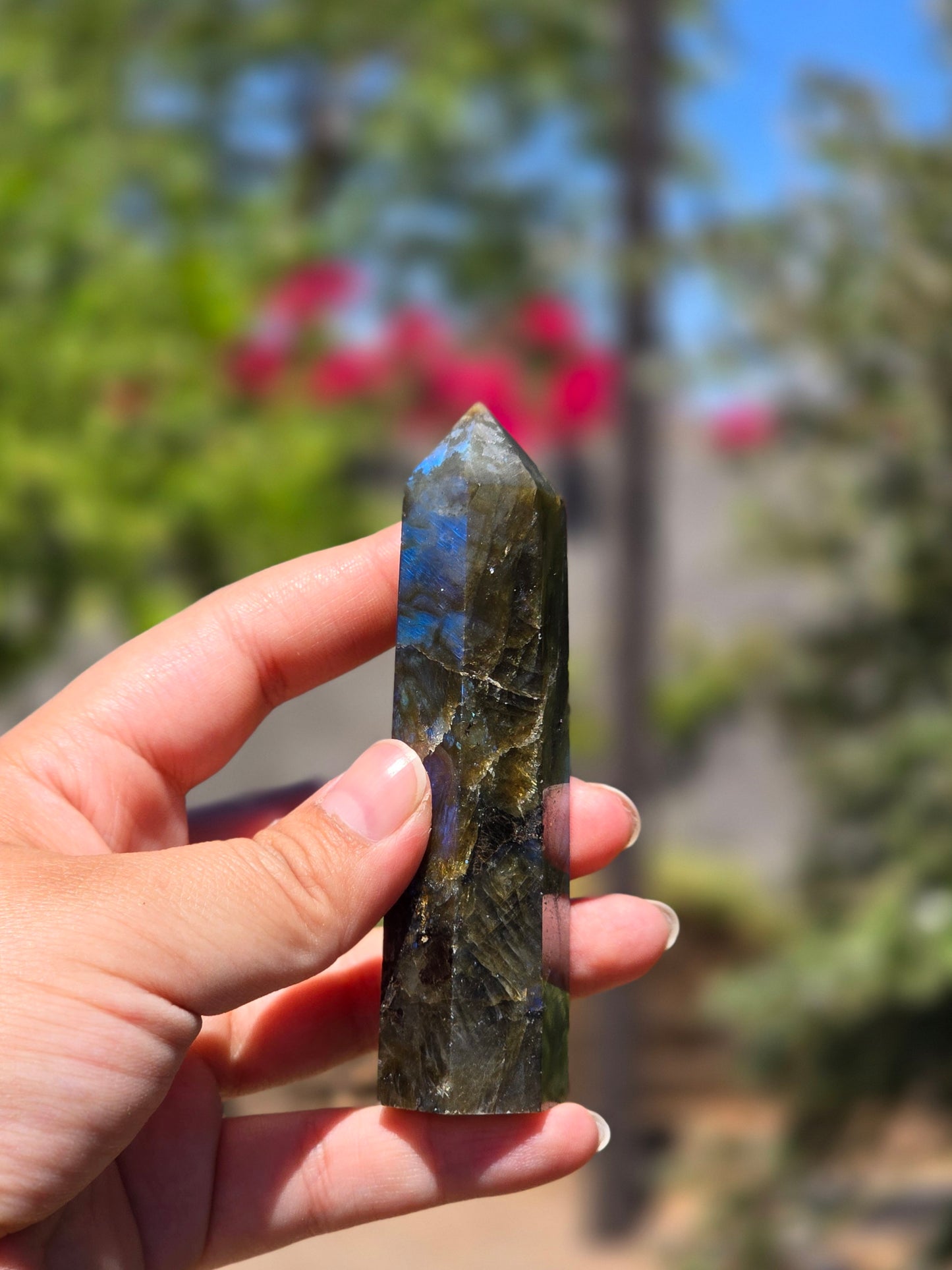 Labradorite Tower – Stone of Transformation & Intuition