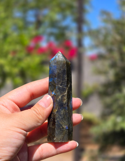 Labradorite Tower – Stone of Transformation & Intuition