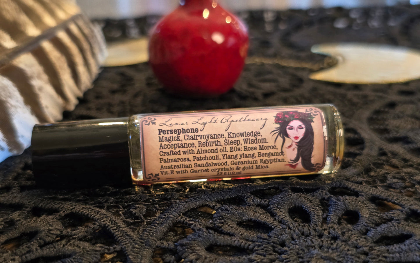 Persephone Roll-On Perfume Oil | Goddess of Transformation