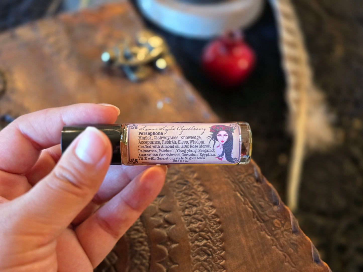 Persephone Roll-On Perfume Oil | Goddess of Transformation