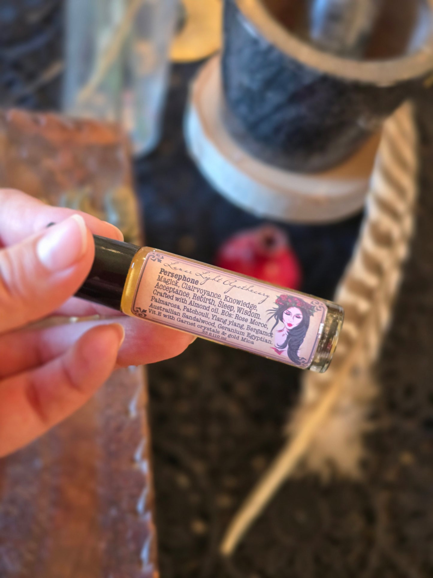 Persephone Roll-On Perfume Oil | Goddess of Transformation