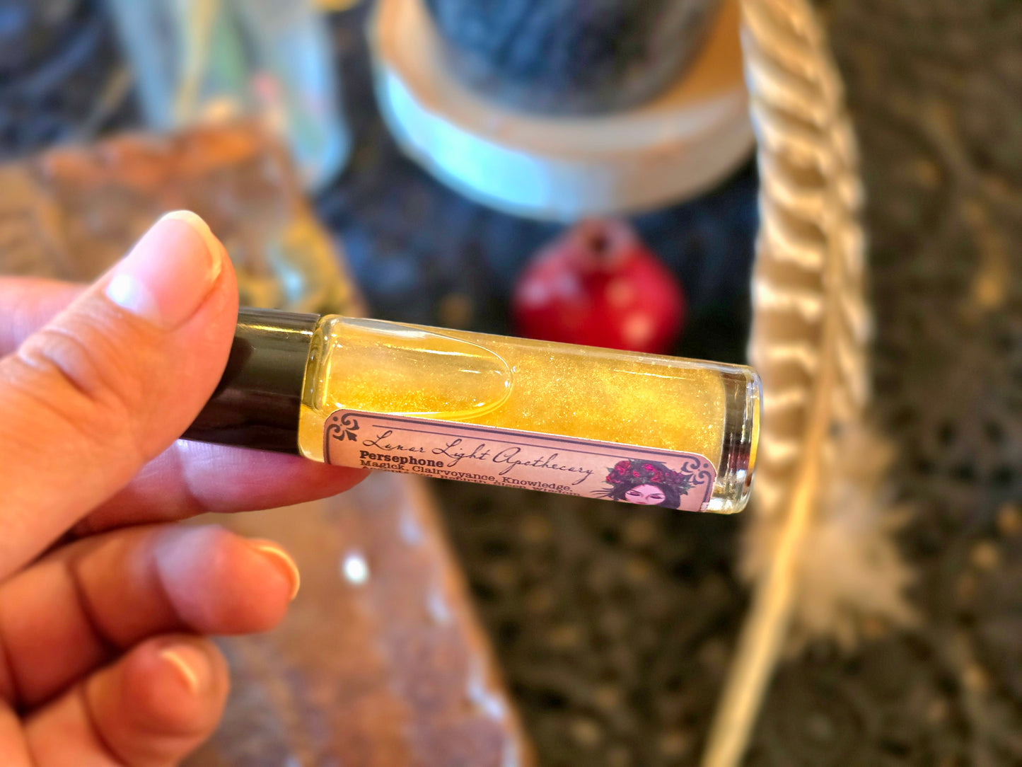 Persephone Roll-On Perfume Oil | Goddess of Transformation