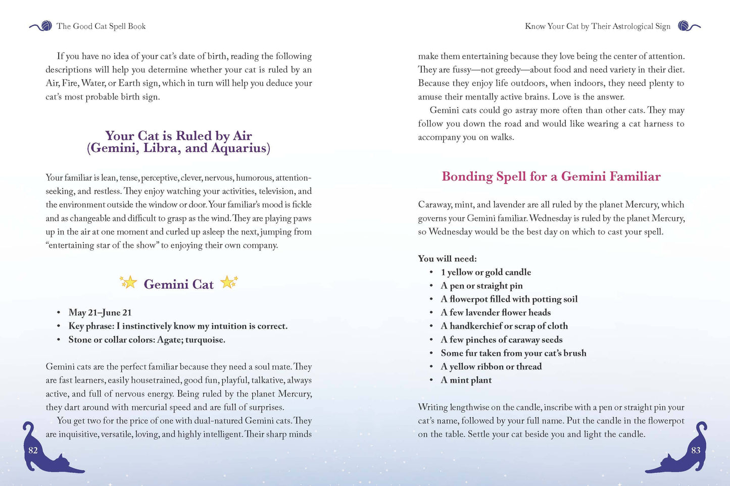 The Good Cat Spell Book (Full Color, Hardcover)