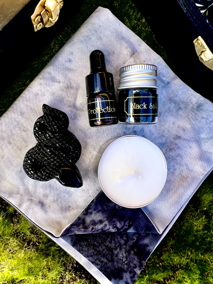 Protection Altar Kit | Coffin Box Ritual Set
