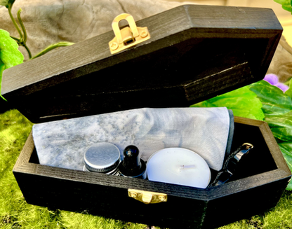 Protection Altar Kit | Coffin Box Ritual Set