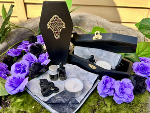 Protection Altar Kit | Coffin Box Ritual Set