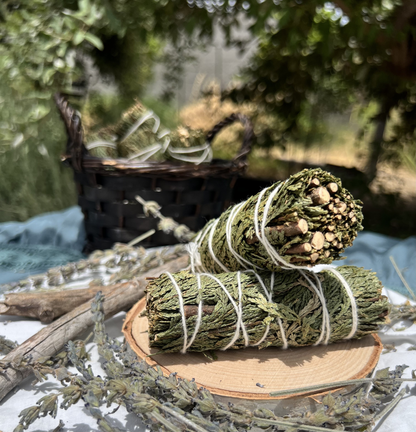 Cedar Smudge Bundle | Protection, Purification & Grounding