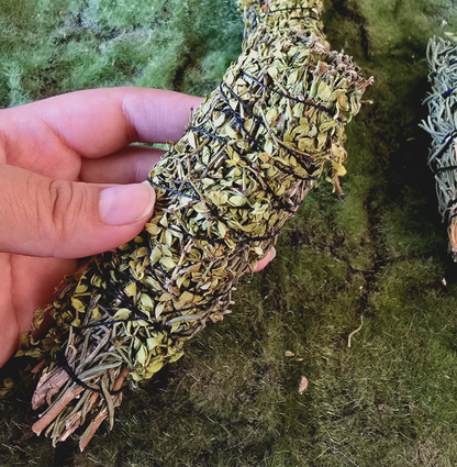 Rosemary and Creosote Smudge Stick