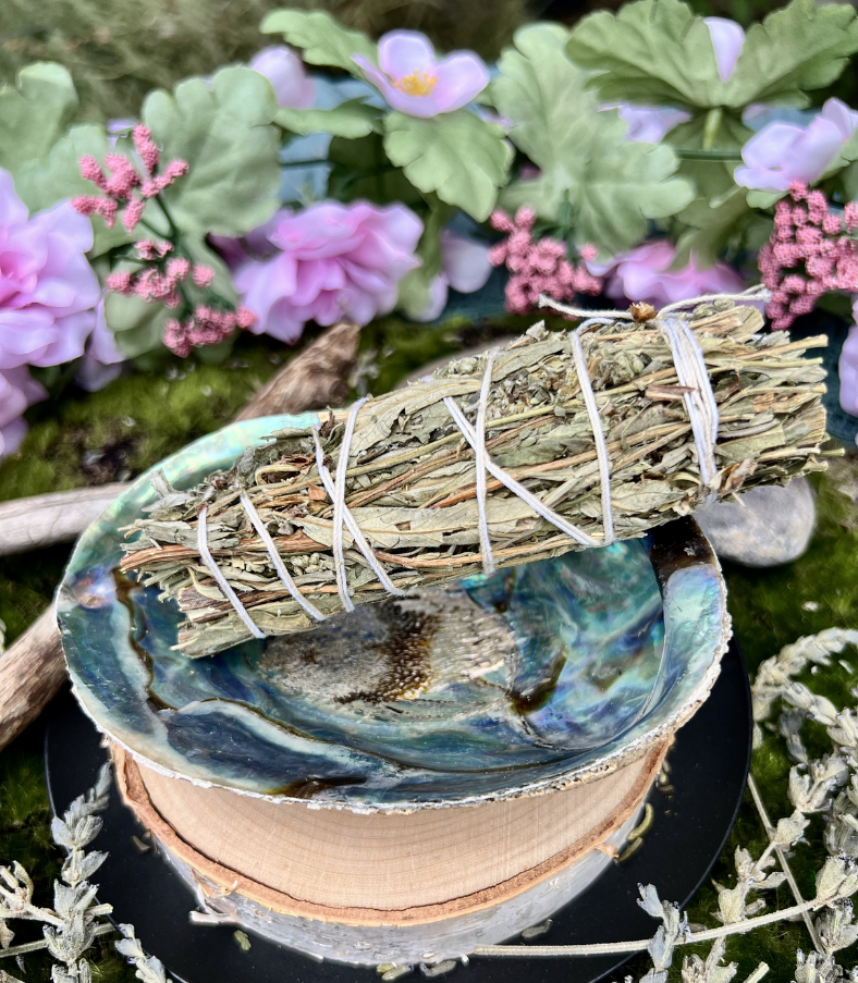 Natural Abalone Shell | Smudging Bowl & Ritual Altar Dish