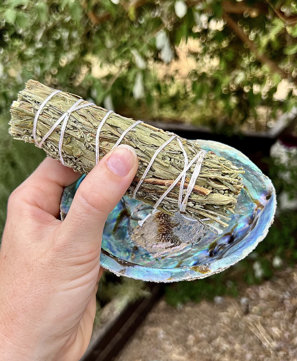 Natural Abalone Shell | Smudging Bowl & Ritual Altar Dish