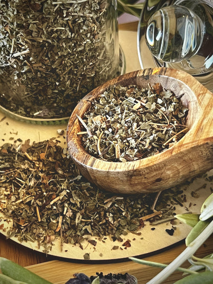 Strawberry Leaf Dried | Herbal Tea | Witchcraft Herbs | Organic Herbs | Magic Supplies | Witch's Apothecary