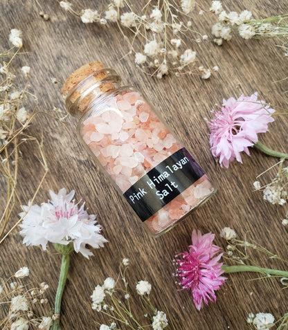 Pink Ritual Salt | Witch Salt | self care | Pink Himalayan Salt | Protection | Witches Apothecary Bottle