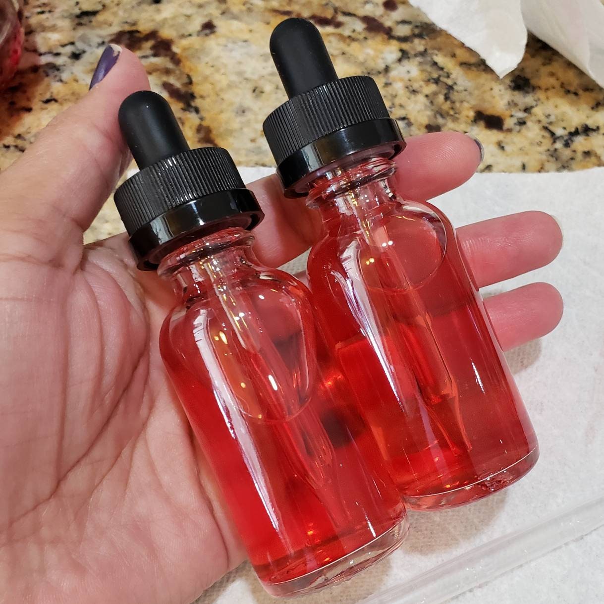 Hibiscus Rose face toner | Rose water | Hibiscus flower infused witch hazel