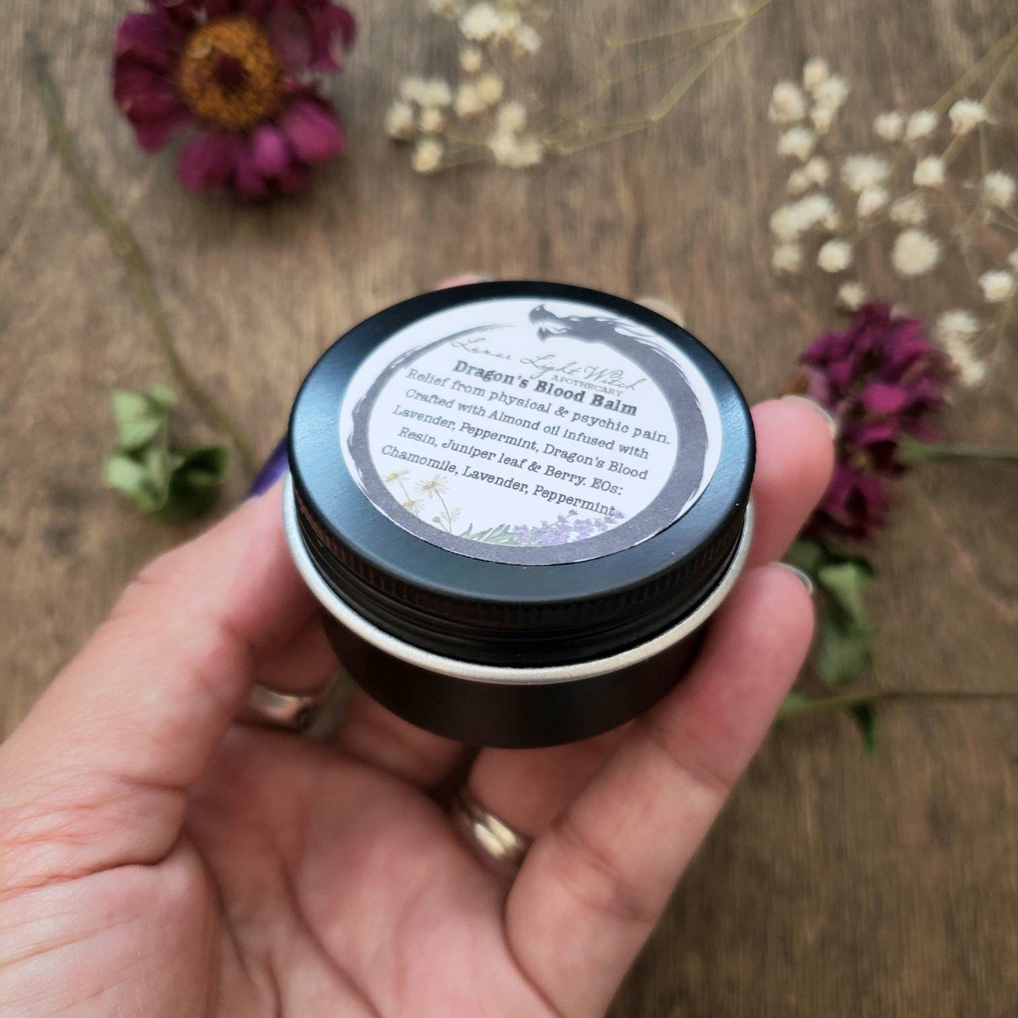 Dragon's Blood Pain Relief balm | Lavender | Juniper leaf berry | Chamomile | salve