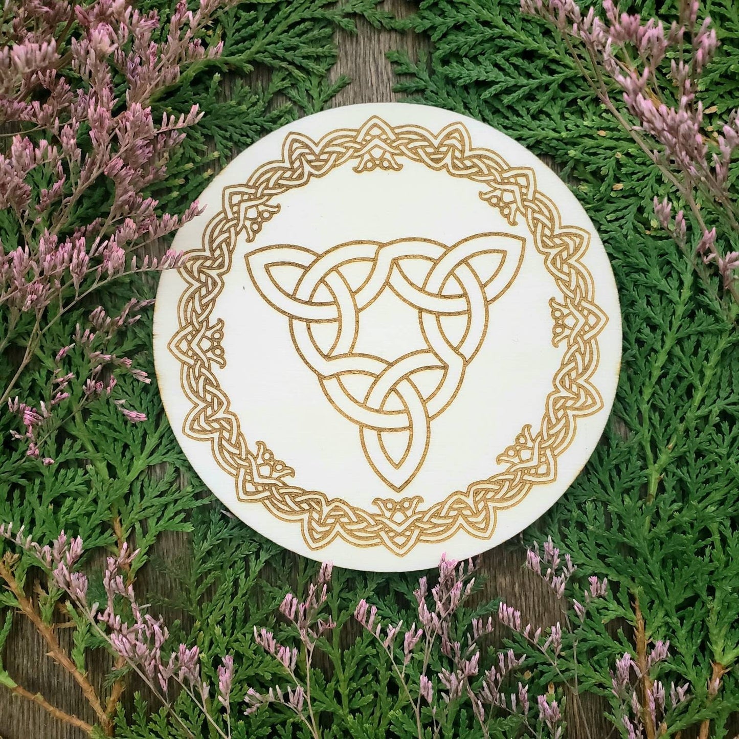 Goddess Brigid Knot altar tile | Patron Deity  | Imbolc | Spring