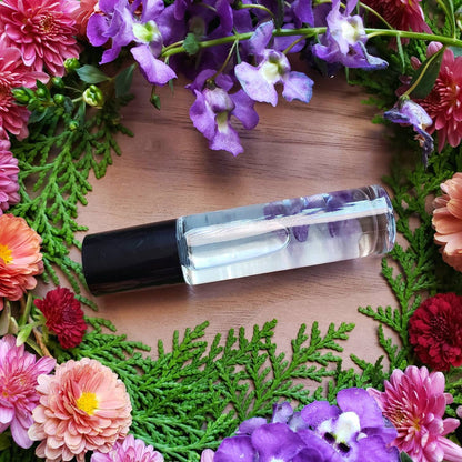 Crown Chakra rollon oil | 7th Chakra | Ritual oil | Purple chakra | chakra balancing