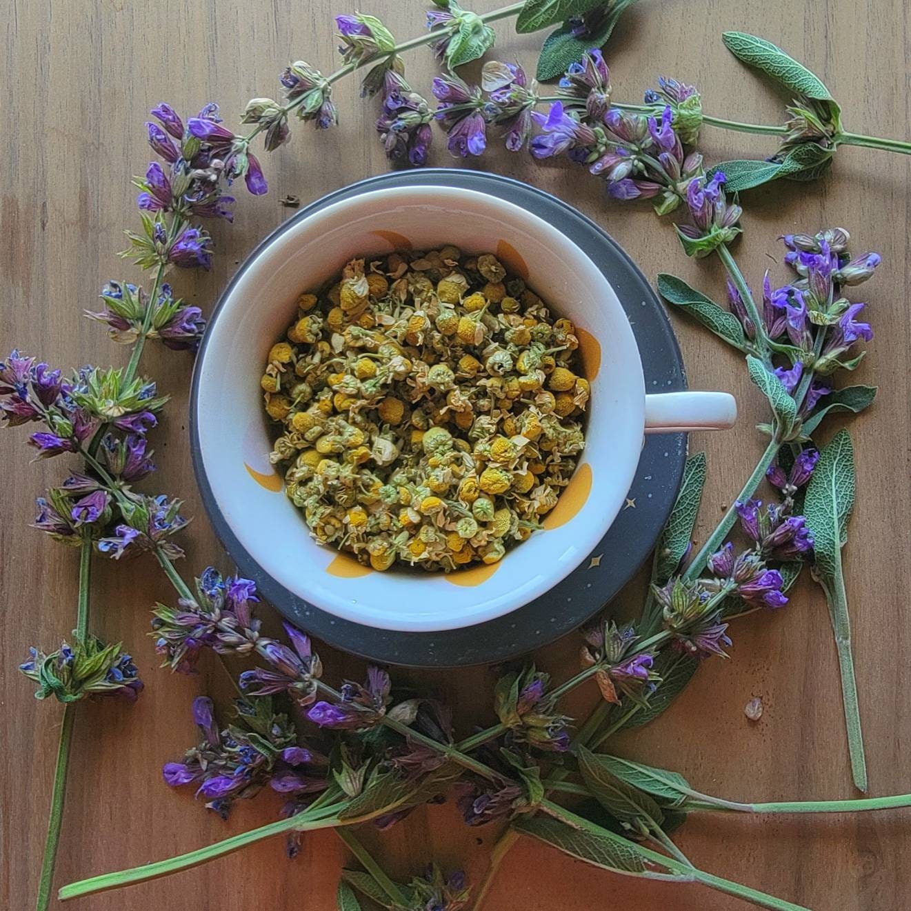 Dried Chamomile Flowers | Flower tea | Witchcraft herbs | herbal tea | Magic supplies | Witches Apothecary