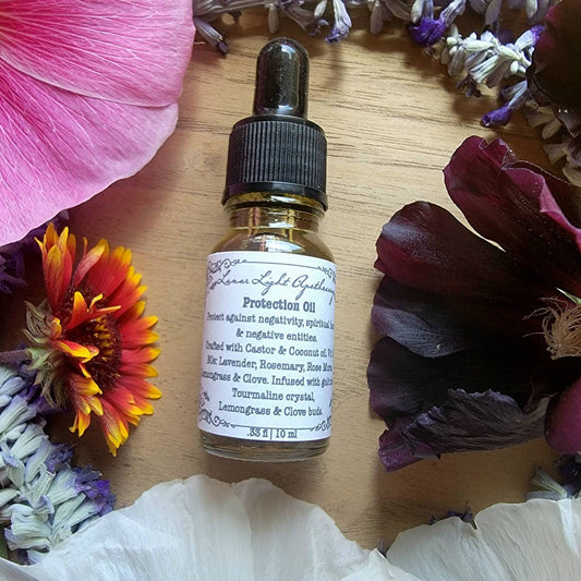 Protection Anointing Oil | Enhance Power | Connect with Ancestors | Magic tool | Curios | Witch Apothecary | Witchcraft |