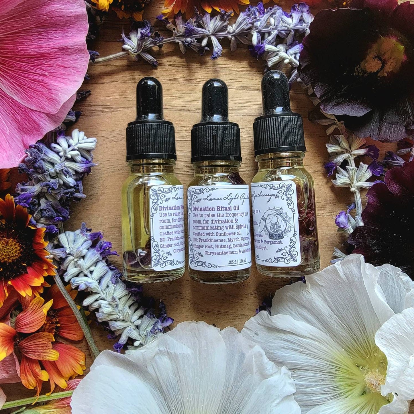 Divination Anointing Oil | Enhance Power | Connect with Ancestors | Magic tool | Curios | Witch Apothecary | Witchcraft |