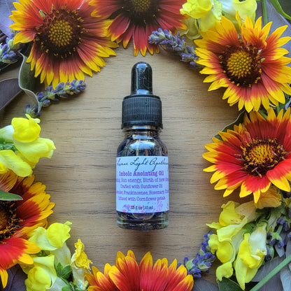 Imbolc Anointing oil | ritual oil | Goddess Brigid | Sun energy | Patron Deity