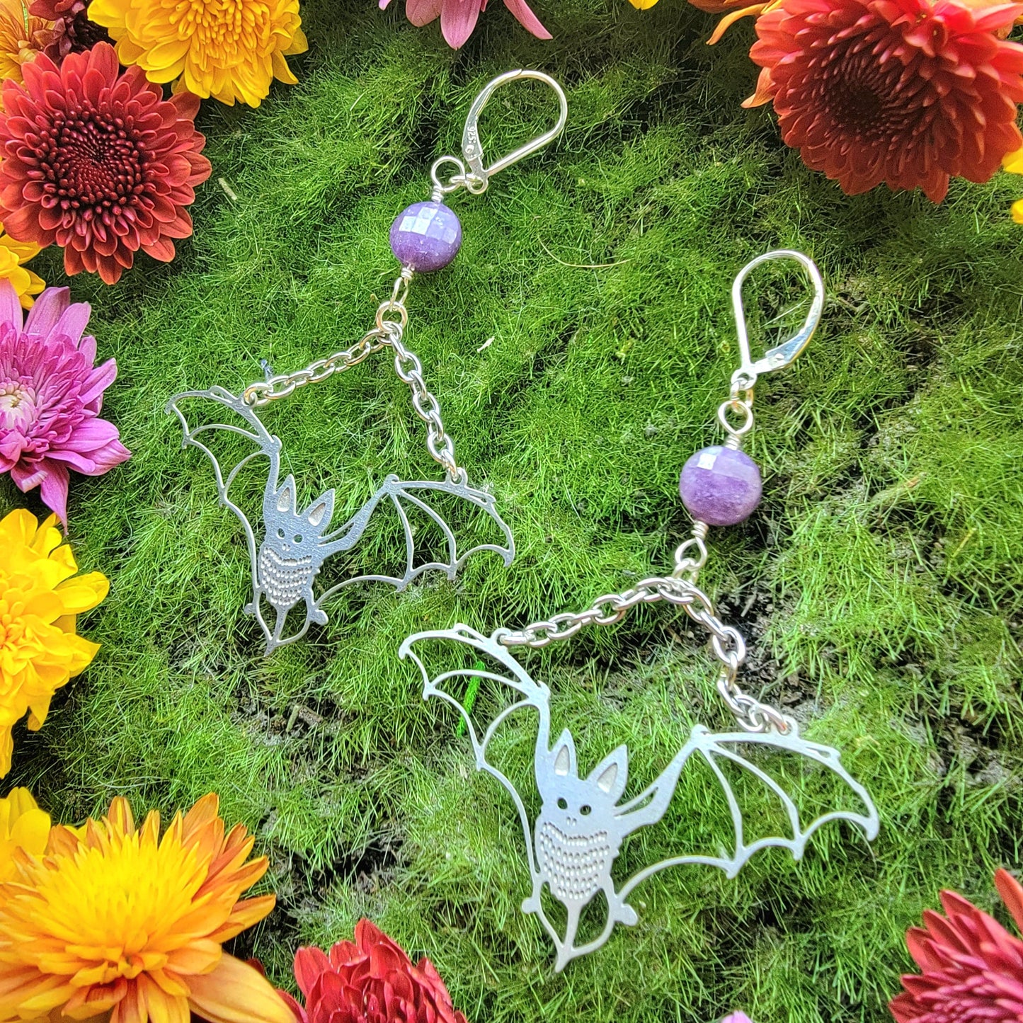 Bat Stainless Steel earrings