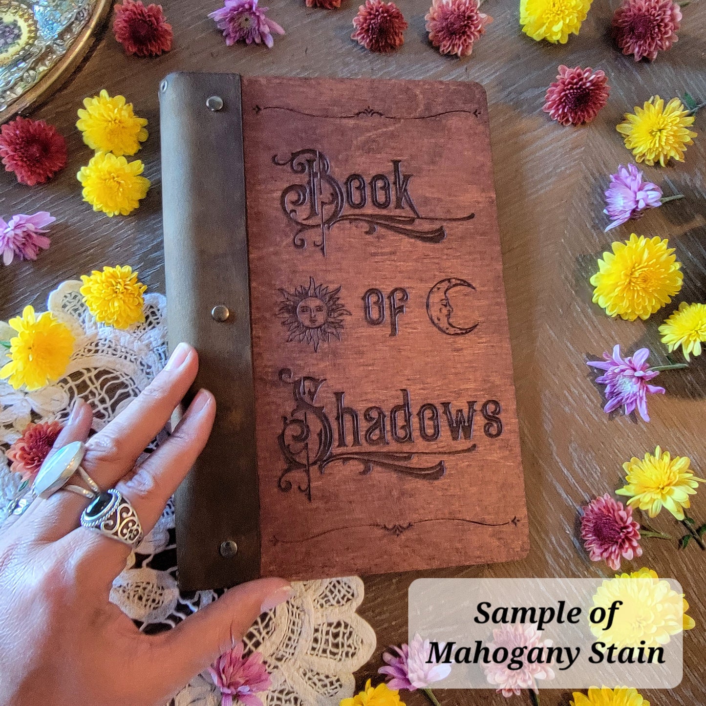 Victorian Celestial Book of Shadows |Grimoire |book of shadows |dream notebook |sketchbook |junk journal |scrapbook |spell book