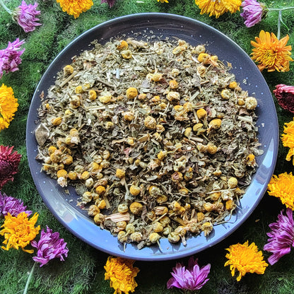 HarmoniTea Calming Tea | loose leaf tea | Chamomile |  Lemon balm | Passionflower