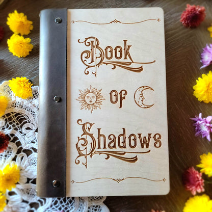 Victorian Celestial Book of Shadows |Grimoire |book of shadows |dream notebook |sketchbook |junk journal |scrapbook |spell book