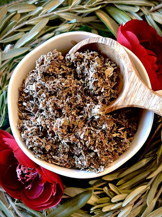 Organic Raspberry Leaf | Herbal Tea | Witchcraft Herbs | Loose Herbs | Witch's Apothecary