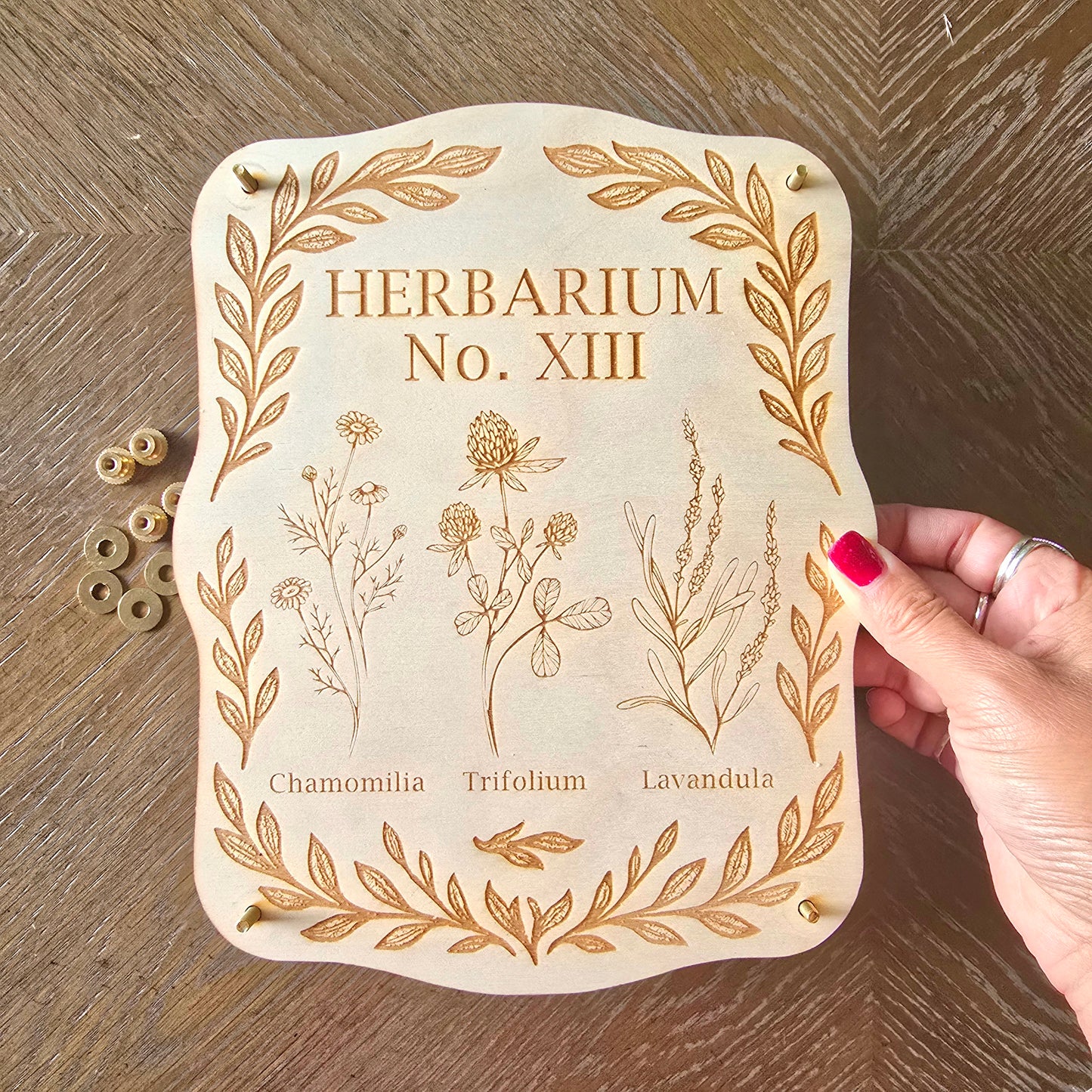 Witch’s Herbarium Flower Press – Large