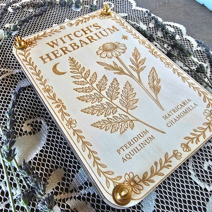 Witch’s Herbarium Flower Press – Medium