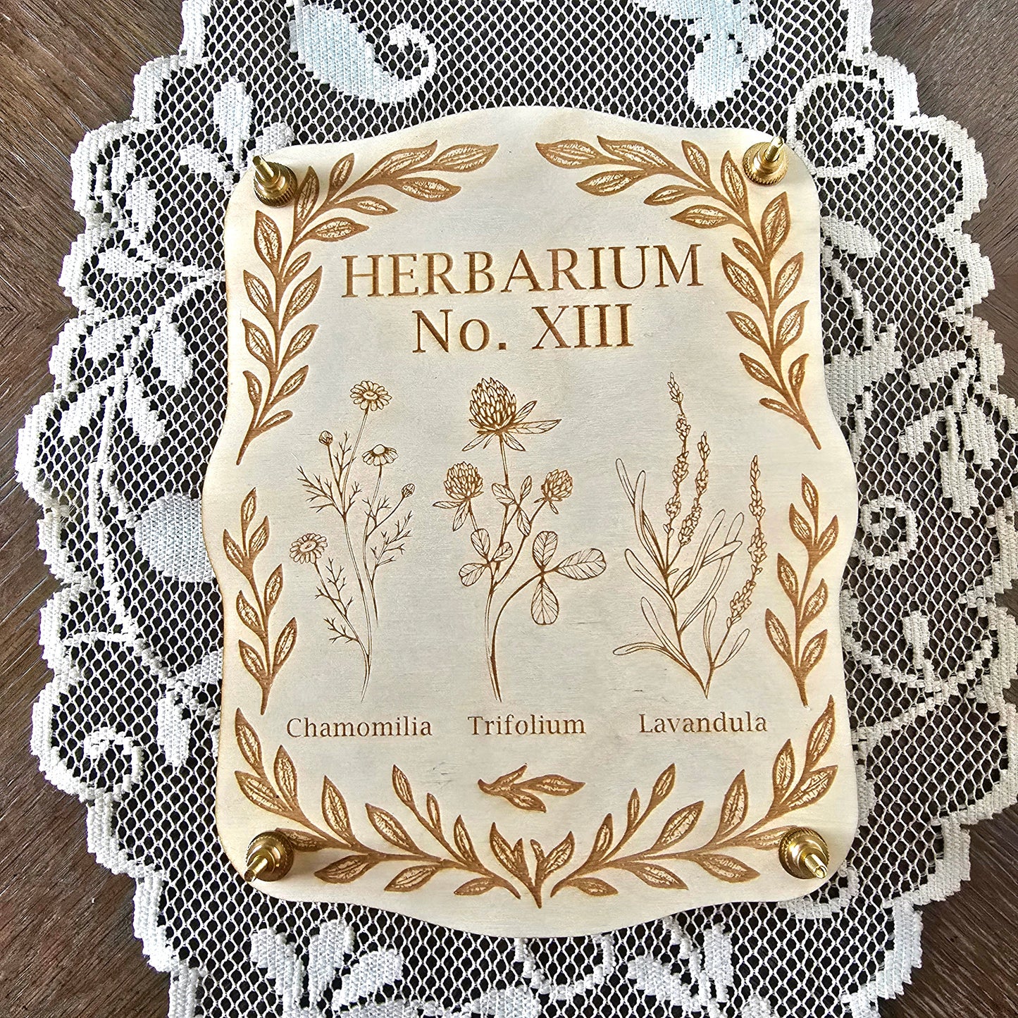 Witch’s Herbarium Flower Press – Large