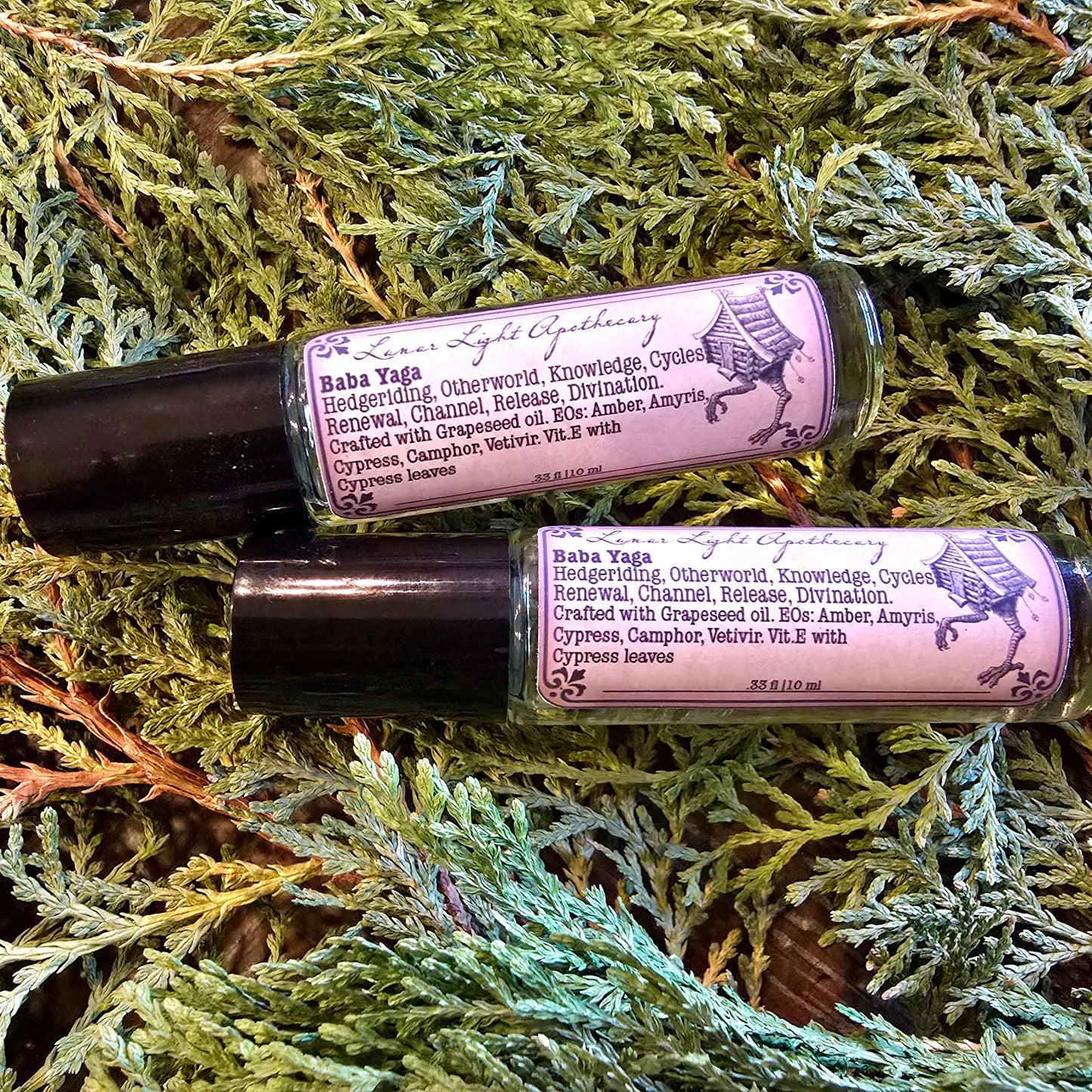 Baba Yaga Ritual Oil – Wild Wisdom & Shadow Work Anointing Oil