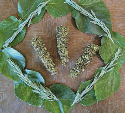 Rosemary and Creosote Smudge Stick