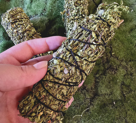 Rosemary and Creosote Smudge Stick