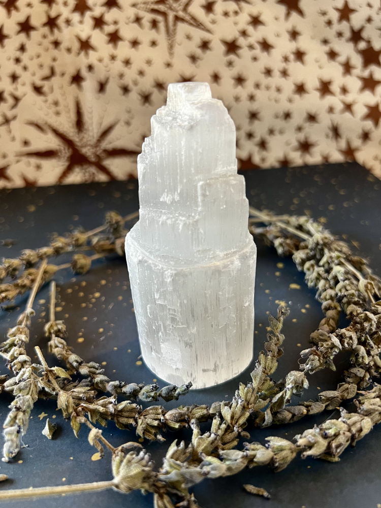 Selenite Tower | Cleansing, Peace & Spiritual Clarity