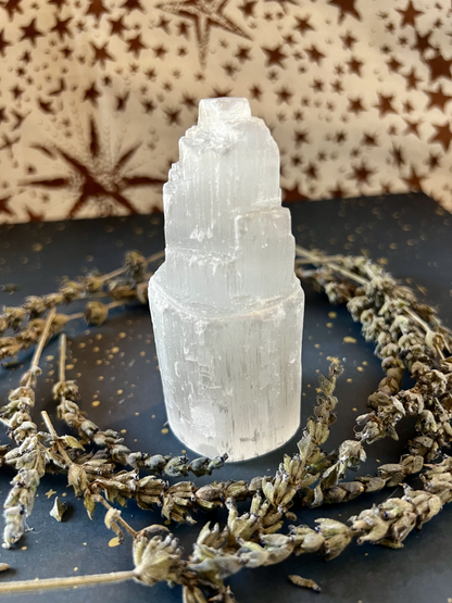 Selenite Tower | Cleansing, Peace & Spiritual Clarity