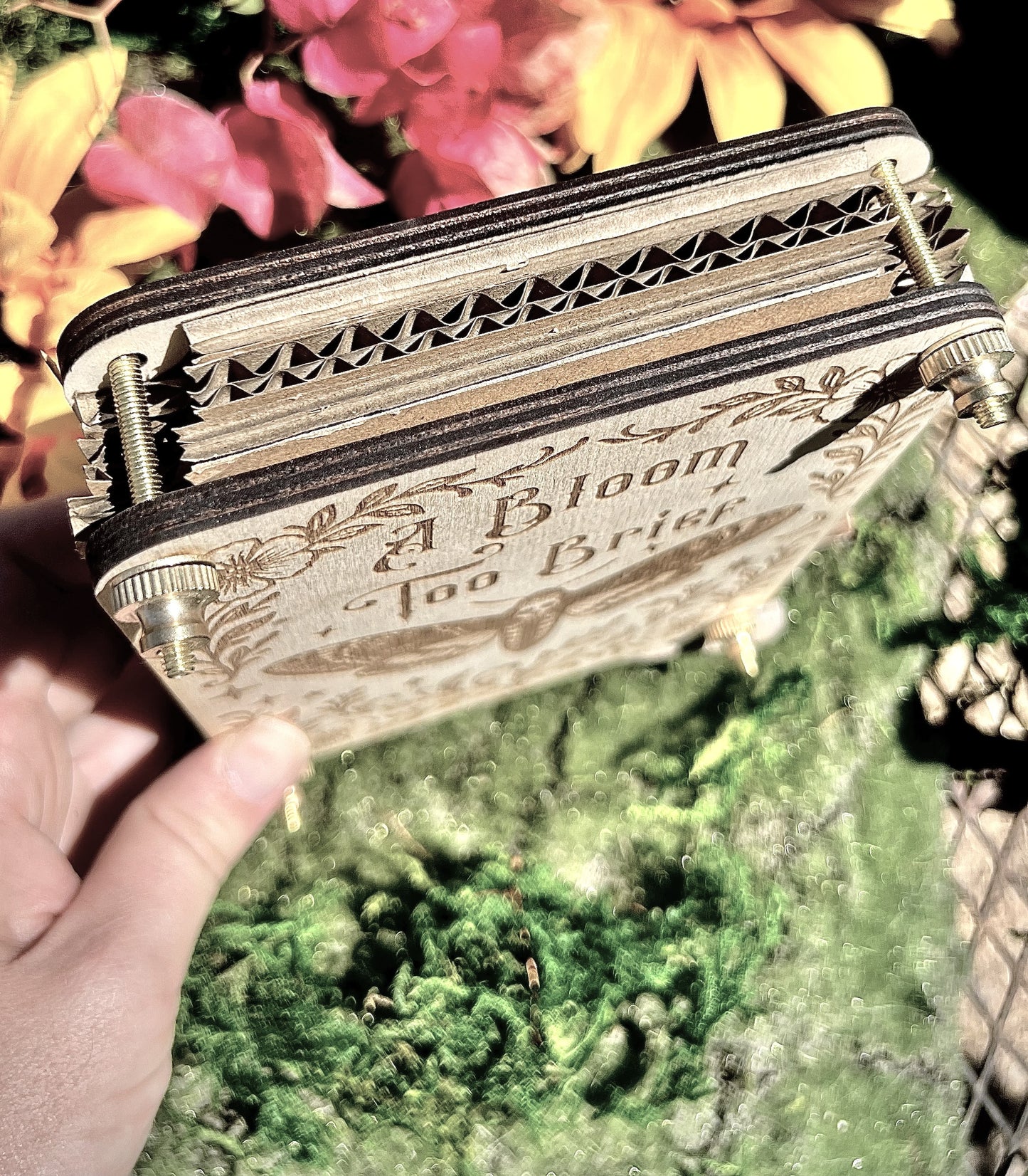 A Bloom Too Brief Flower Press – Small